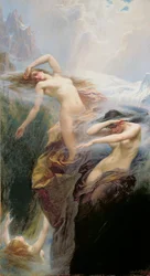 Les brumes de montagne ou Clyties de la brume, 1912